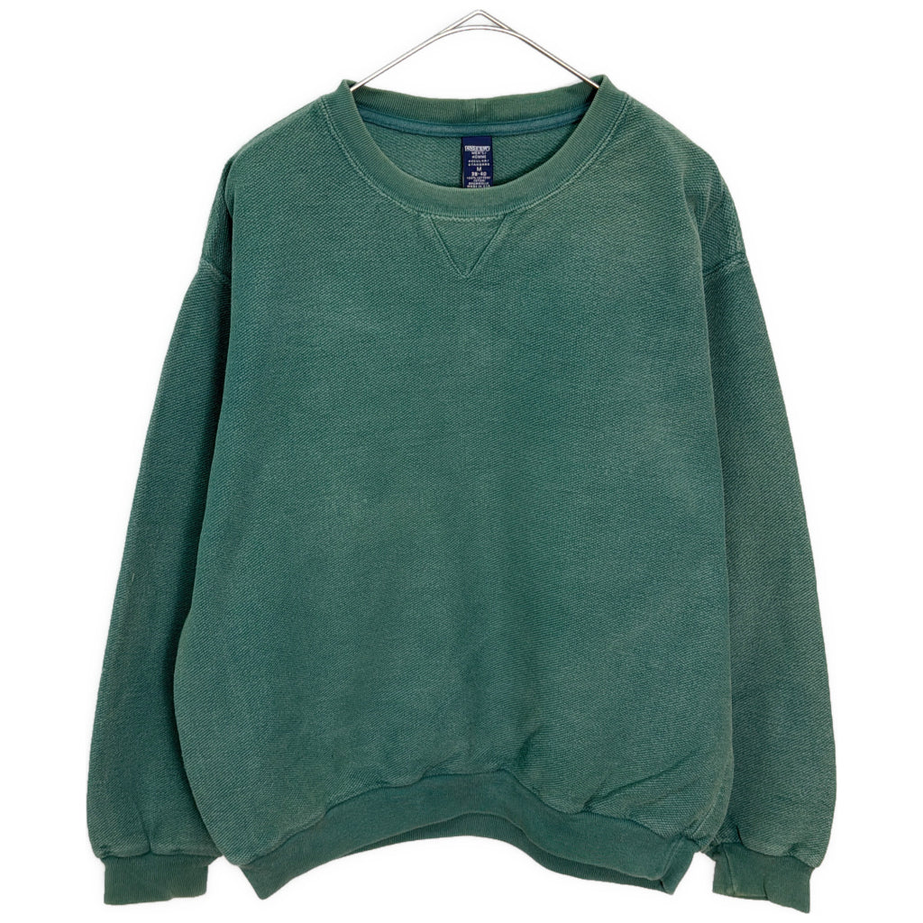 90s LANDS' END 鹿の子 Fade Sweat