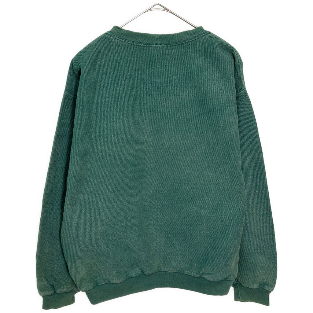 90s LANDS' END 鹿の子 Fade Sweat