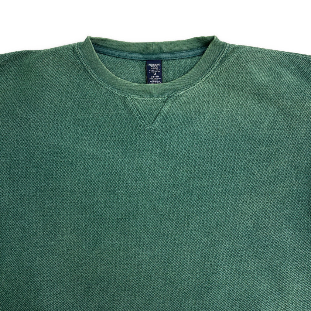 90s LANDS' END 鹿の子 Fade Sweat