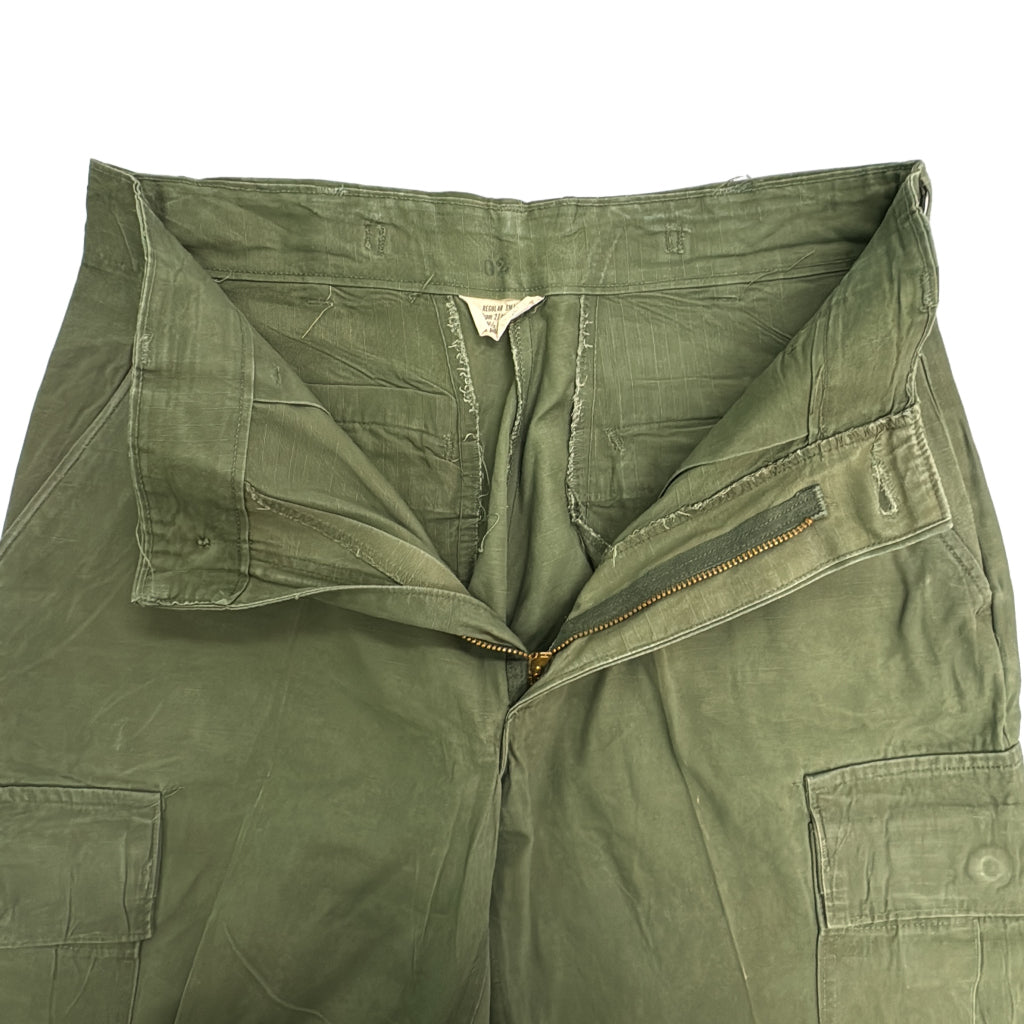 60s U.S.ARMY Jungle Fatigue Trousers Military Pants