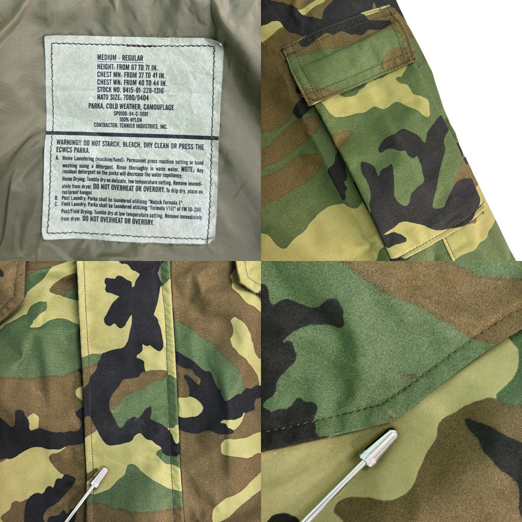 90s U.S.ARMY ECWCS GEN1 GORE-TEX Parka Military Jacket