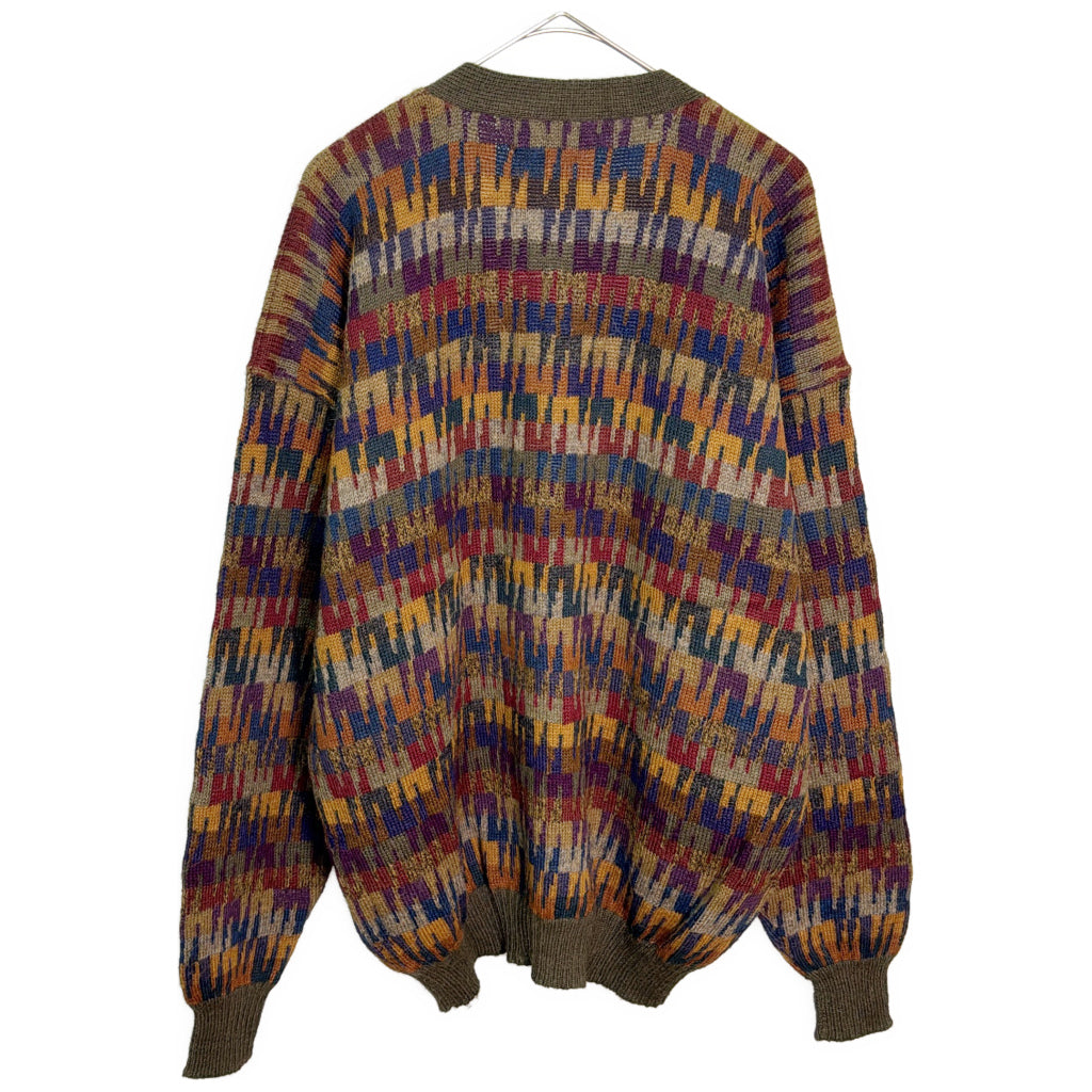 90s The Peruvian Connection Alpaca Cardigan
