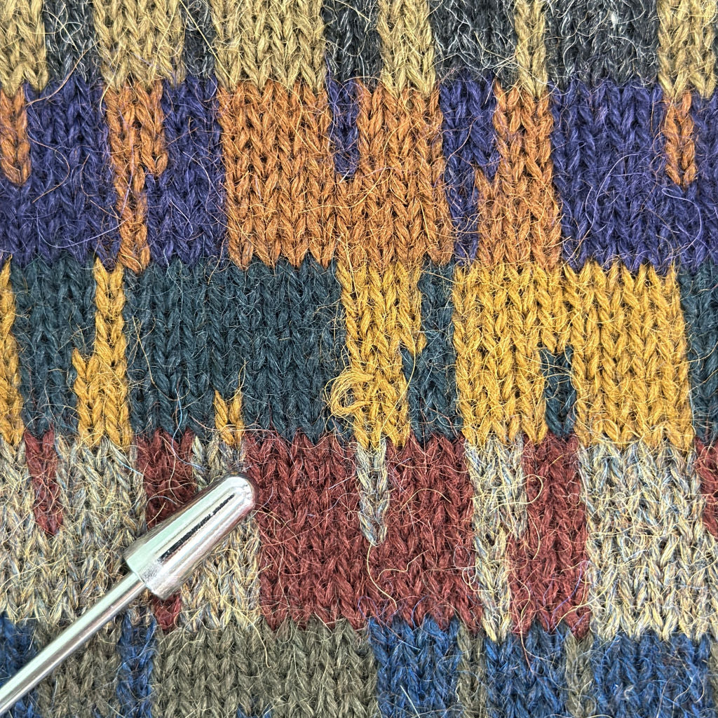 90s The Peruvian Connection Alpaca Cardigan