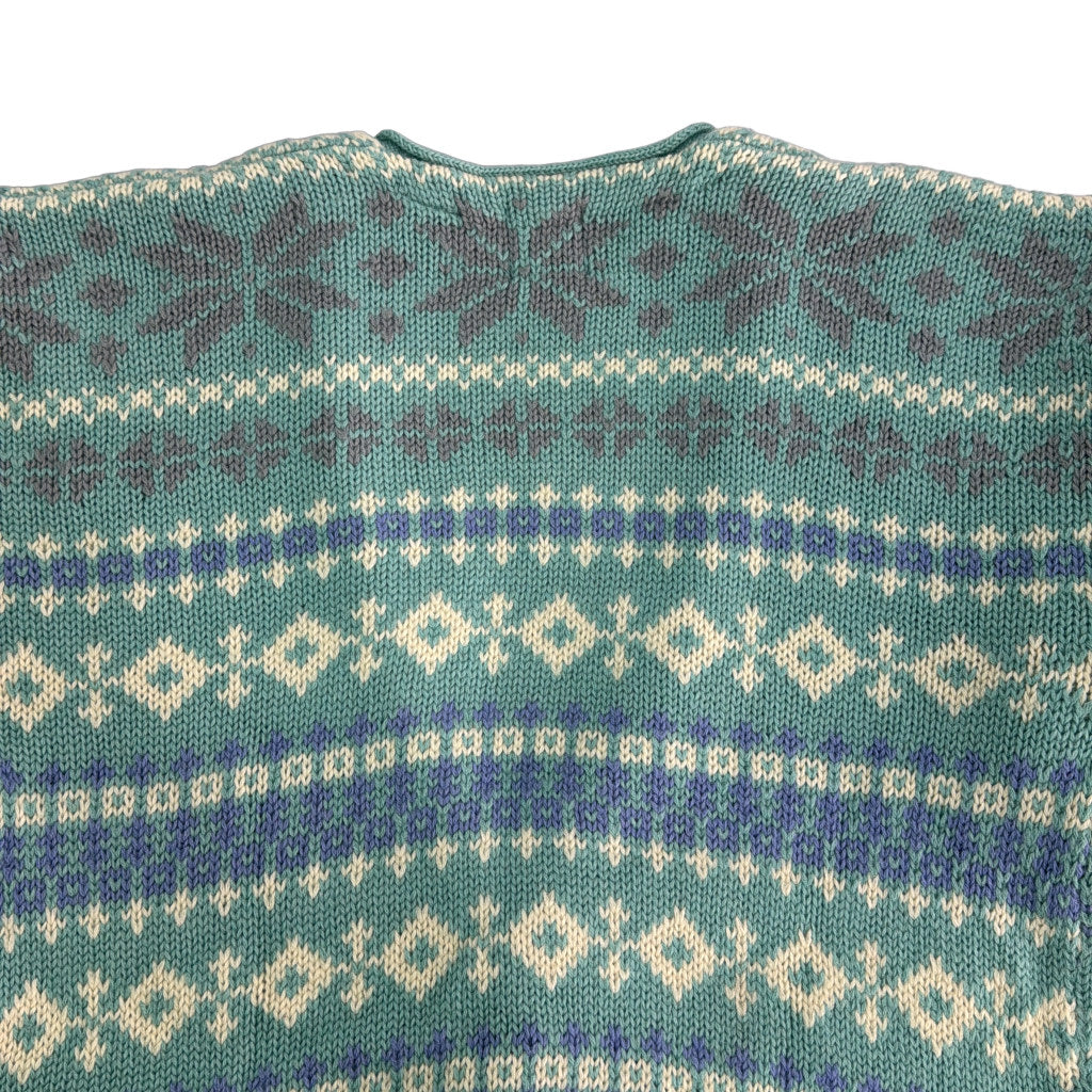 90s GAP Fair Isle Cardigan