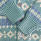 90s GAP Fair Isle Cardigan
