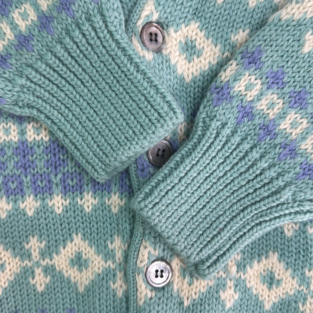 90s GAP Fair Isle Cardigan