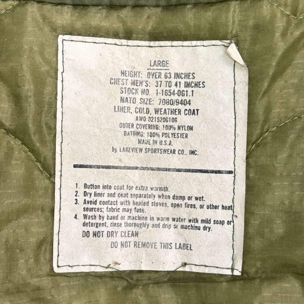 00s ALPHA INDUSTRIES M-65 Field Jacket Military Jacket