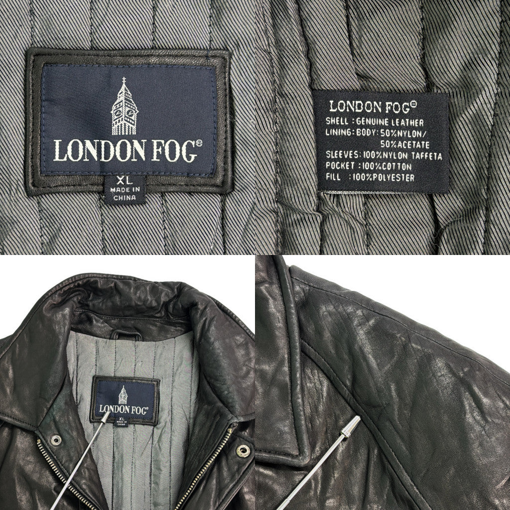 London Fog Leather Jacket