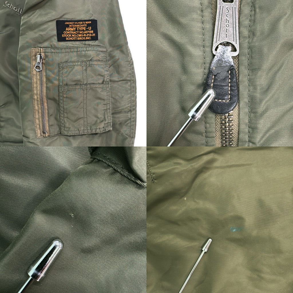 90s Schott TYPE-U Flight Jacket