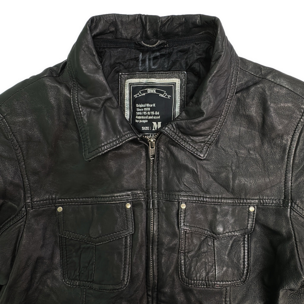 Original Wear K OWK Leather Jacket