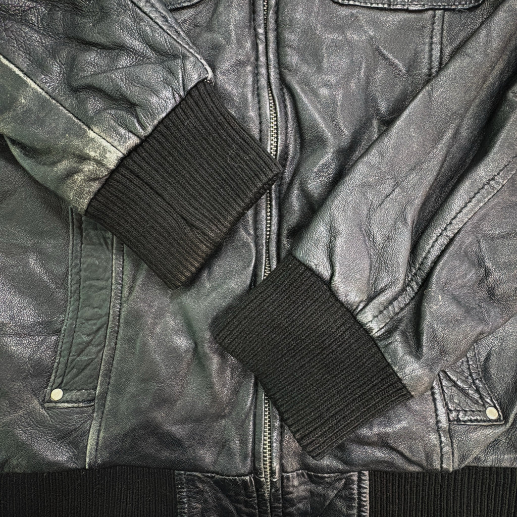 Original Wear K OWK Leather Jacket