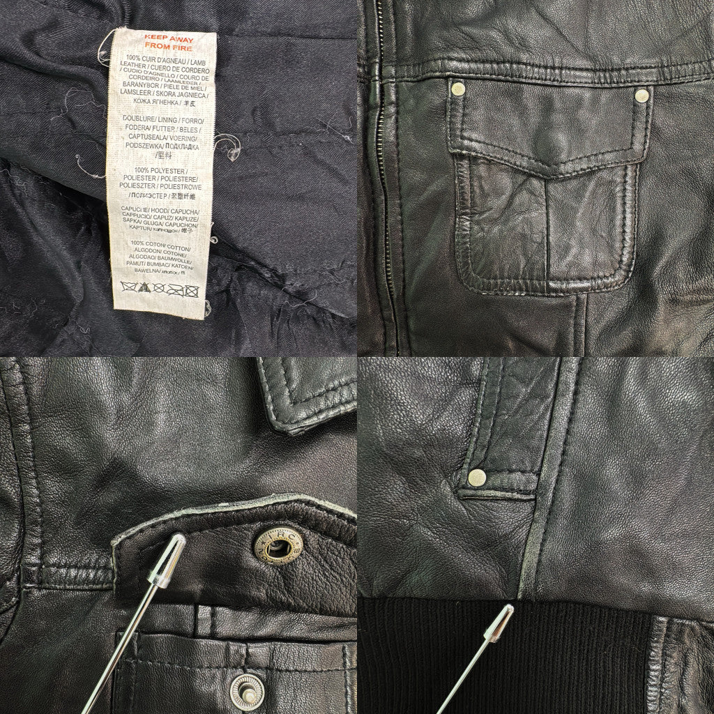 Original Wear K OWK Leather Jacket