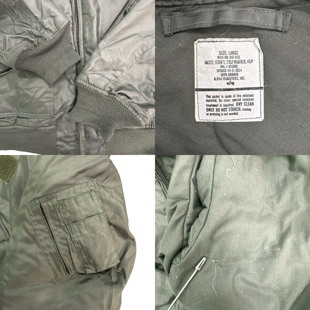 90s U.S.AIRFORCE CWU-45/P Flight Jacket Military Jacket