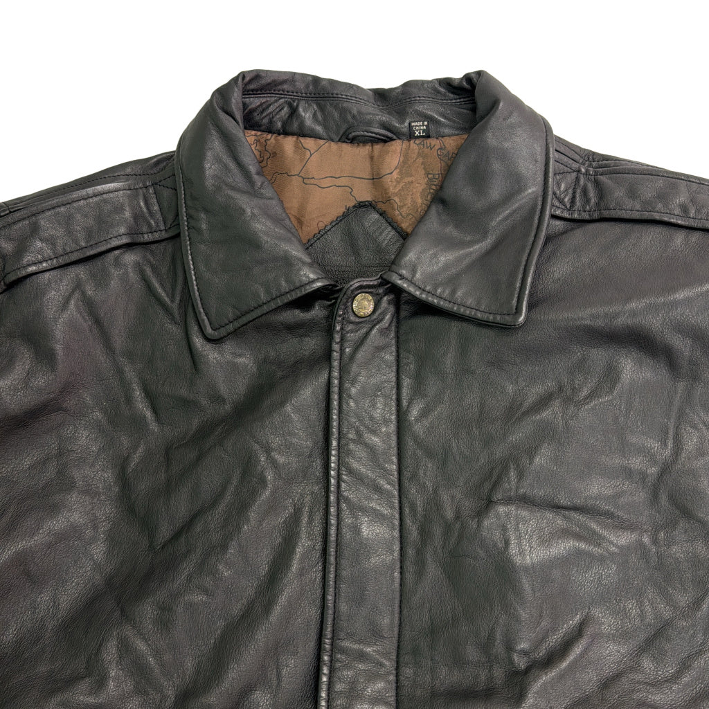 ROUNDTREE & YORKE Leather Jacket