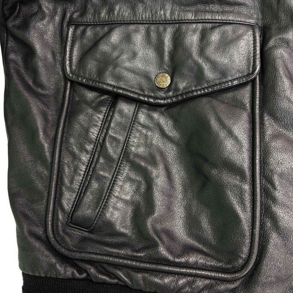 ROUNDTREE & YORKE Leather Jacket
