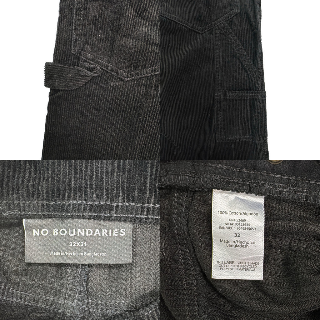 no boundaries Double Knee Corduroy Pants