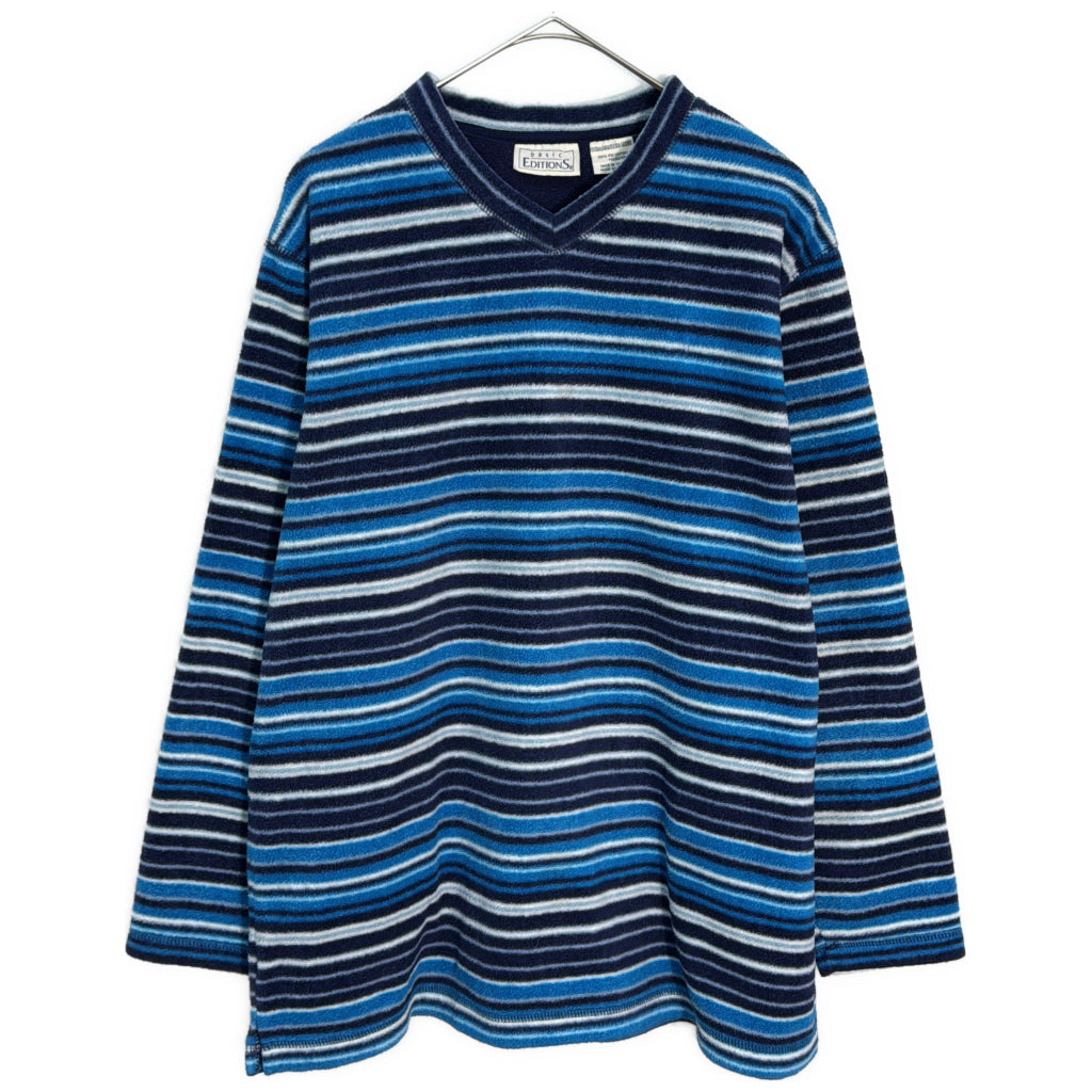 BASIC EDITIONS Border Long Sleeve T-Shirt