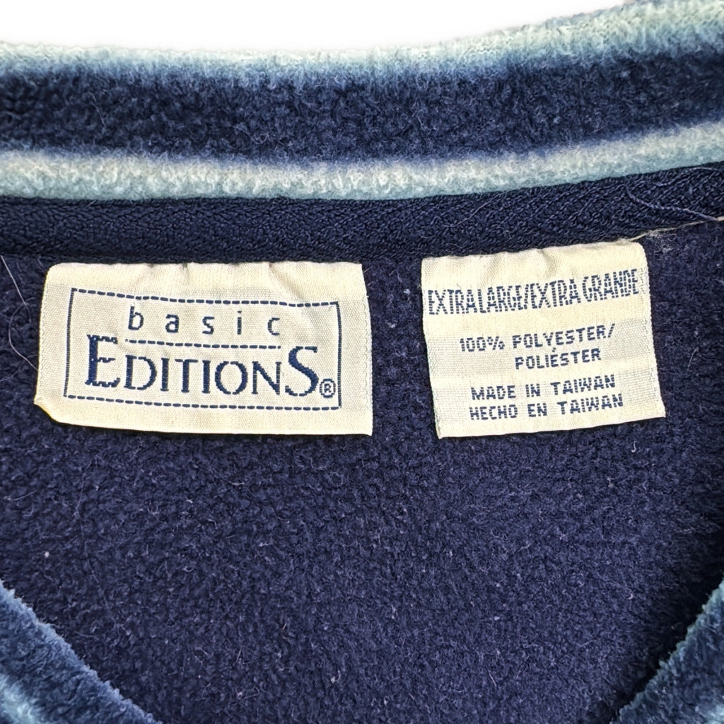 BASIC EDITIONS Border Long Sleeve T-Shirt
