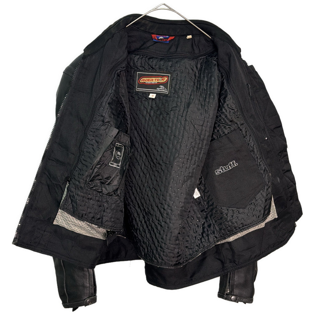 Rider-Tec Single Riders Leather Jacket