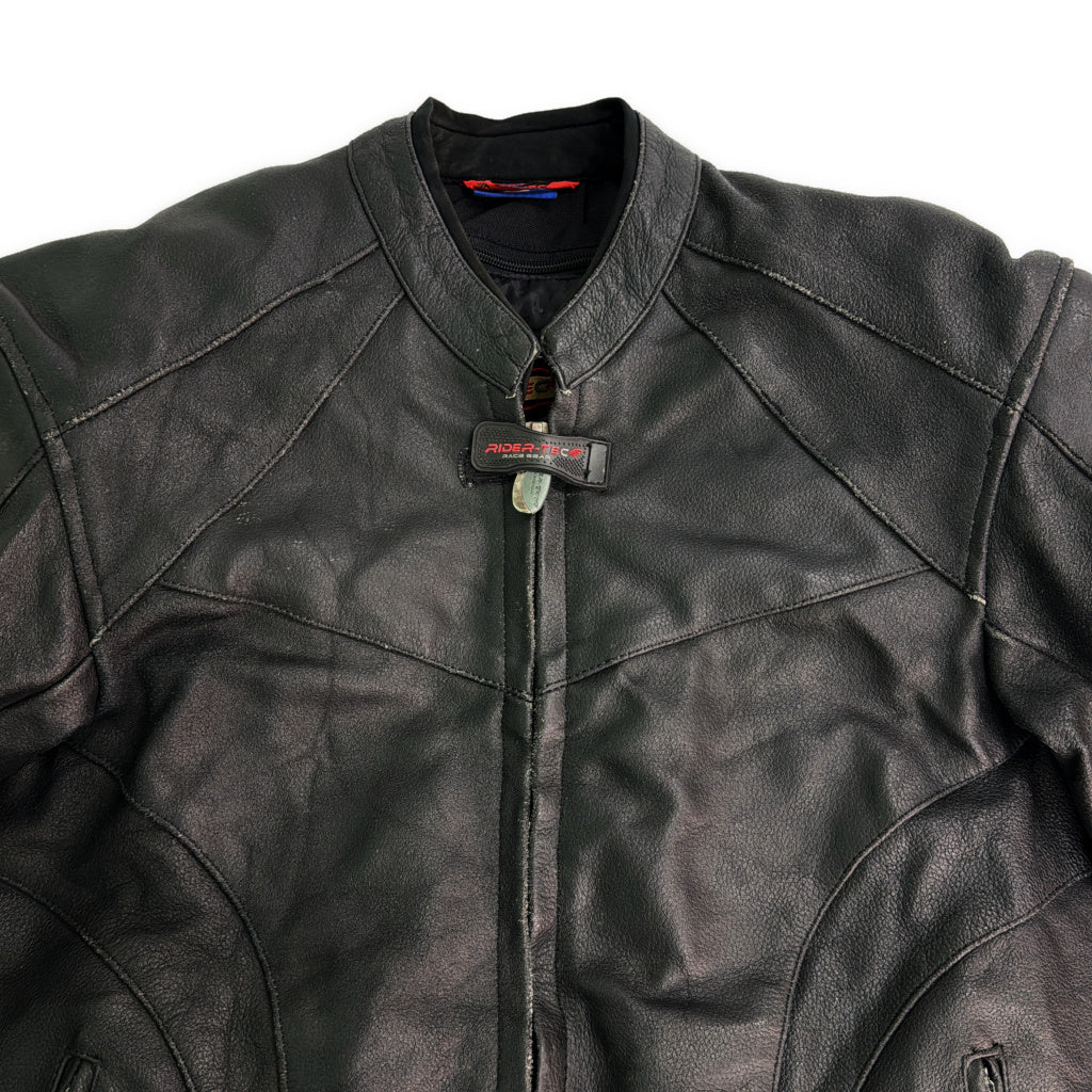 Rider-Tec Single Riders Leather Jacket