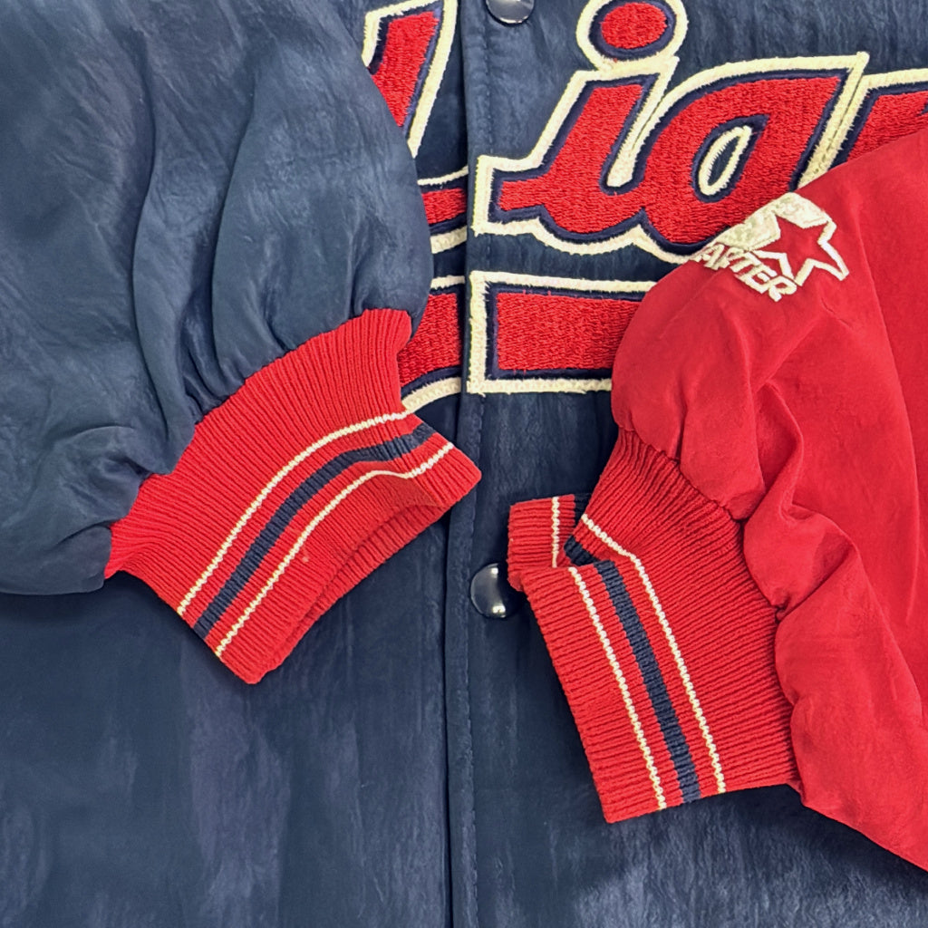 90s STARTER MLB Cleveland Indians Stadium Jacket