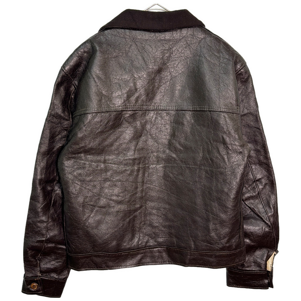 70s FRED MEXICO BIG SPORT Leather Jacket