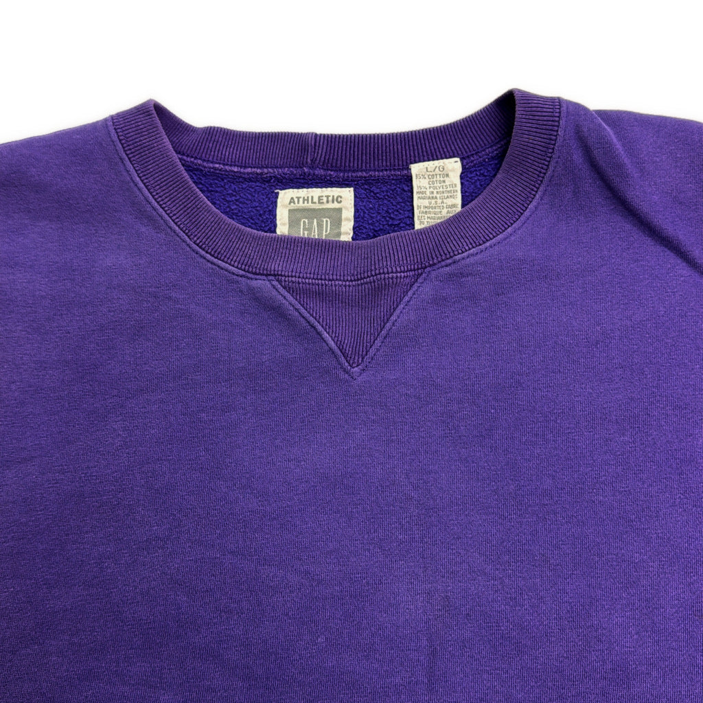 90s OLD GAP Plain Sweat Purple