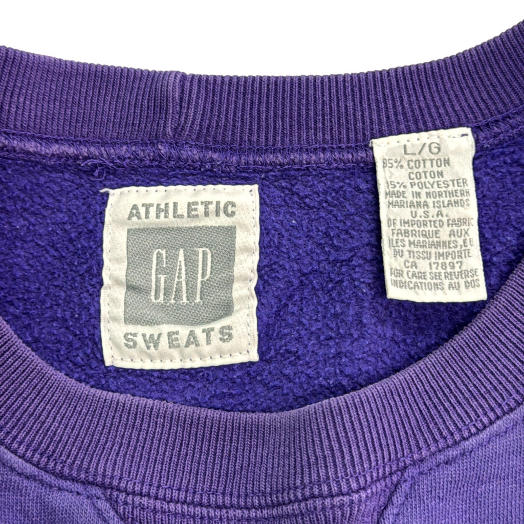 90s OLD GAP Plain Sweat Purple
