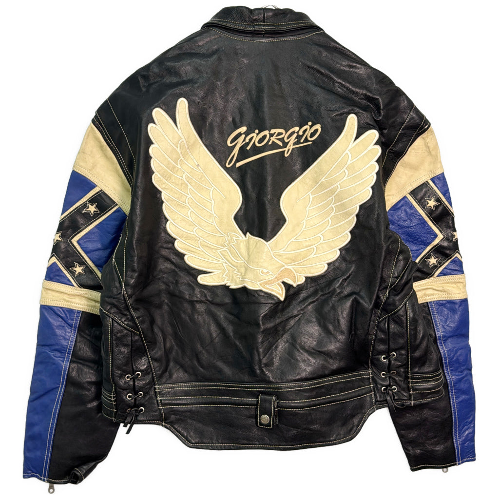 90s GIORGIO Leather Jacket