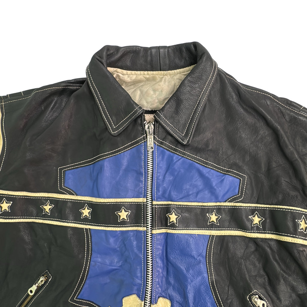 90s GIORGIO Leather Jacket