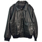 80s Abercrombie & Fitch A-2 Flight Jacket Leather Jacket