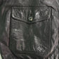 80s Abercrombie & Fitch A-2 Flight Jacket Leather Jacket