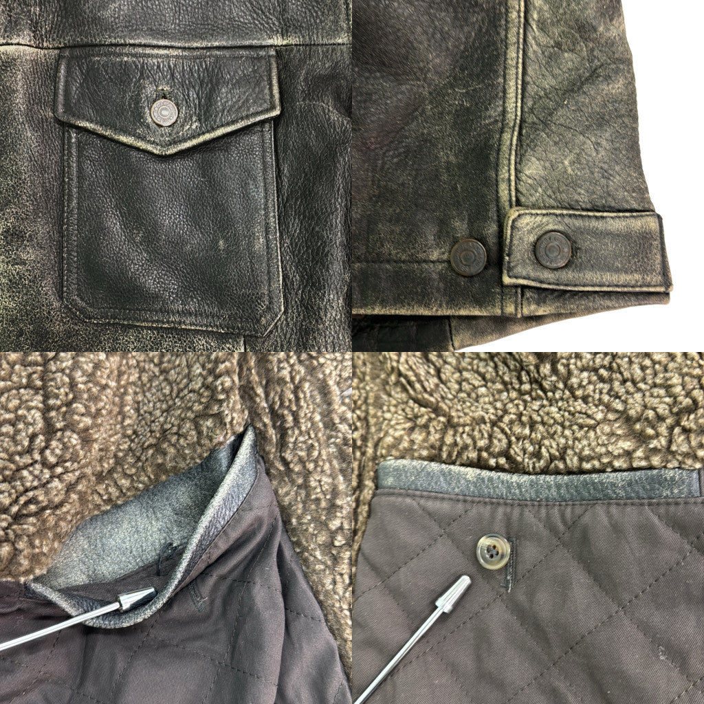 00s GAP Leather Jacket