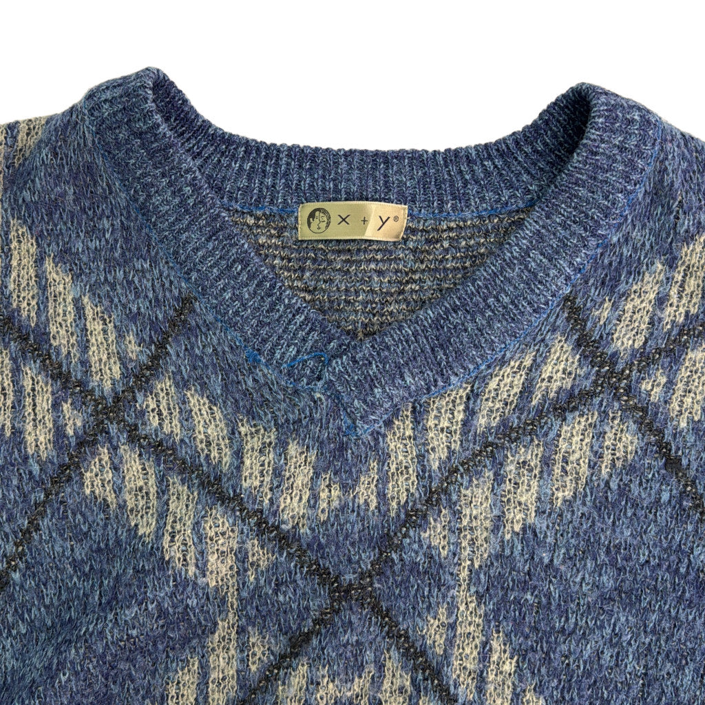 90s x＋y V-Neck Sweater