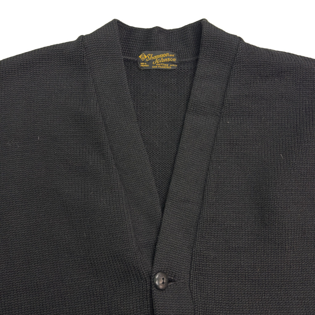 50s Shannon and Johnson Lettered Cardigan