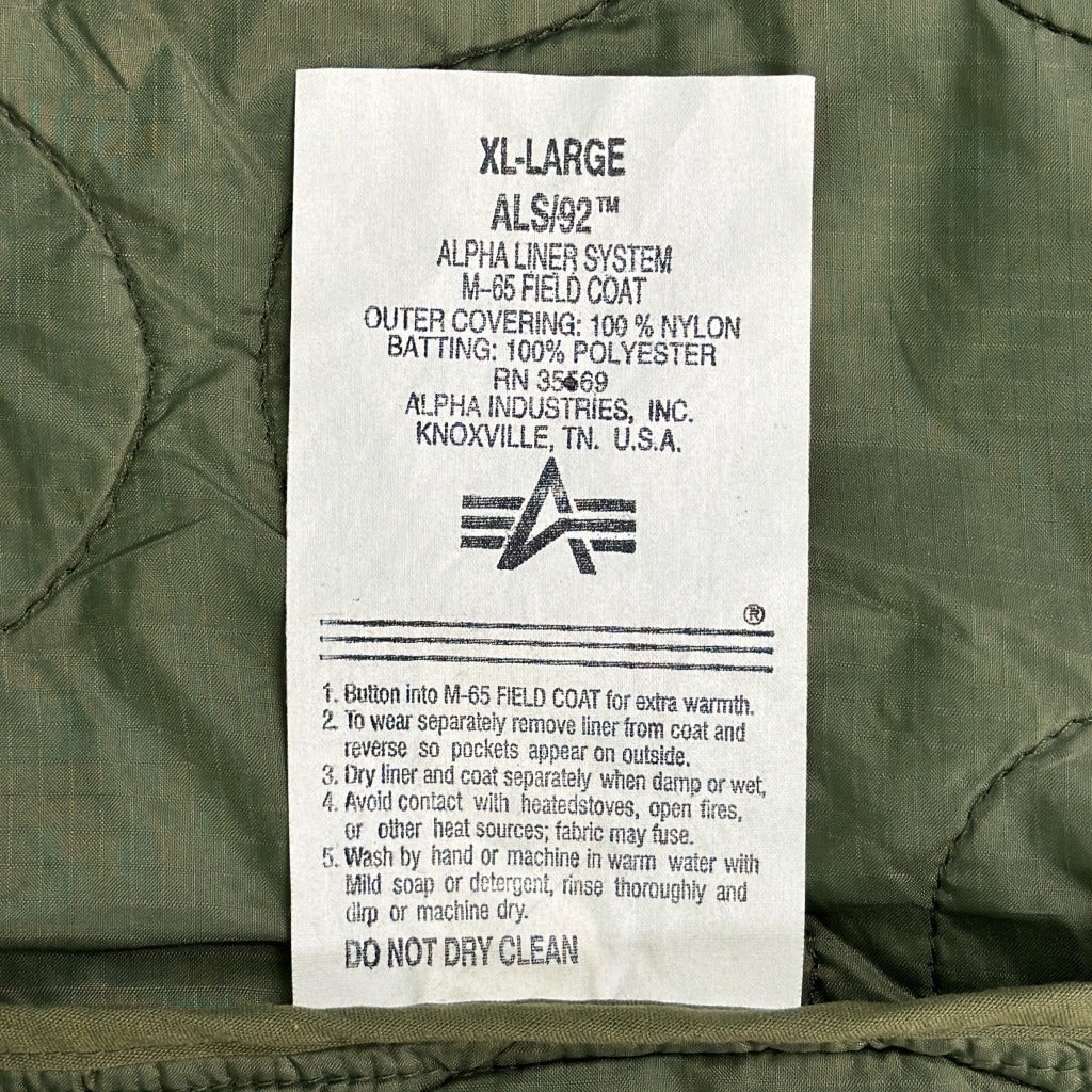 ALPHA INDUSTRIES Quilting Liner Jacket