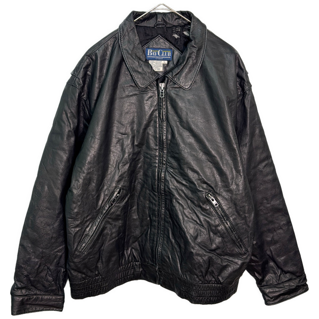 90s Bay Club Leather Jacket