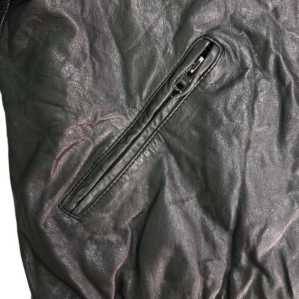 90s Bay Club Leather Jacket