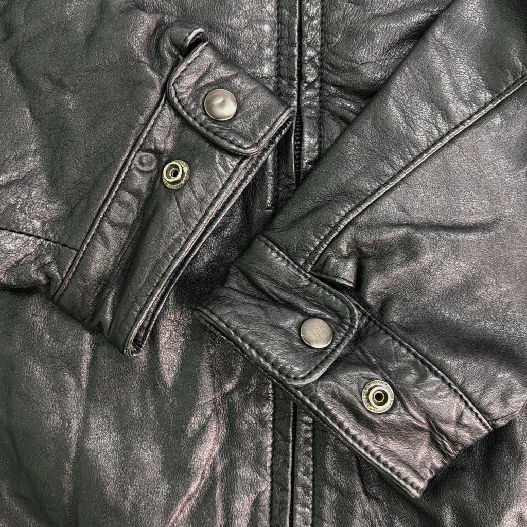 90s Bay Club Leather Jacket