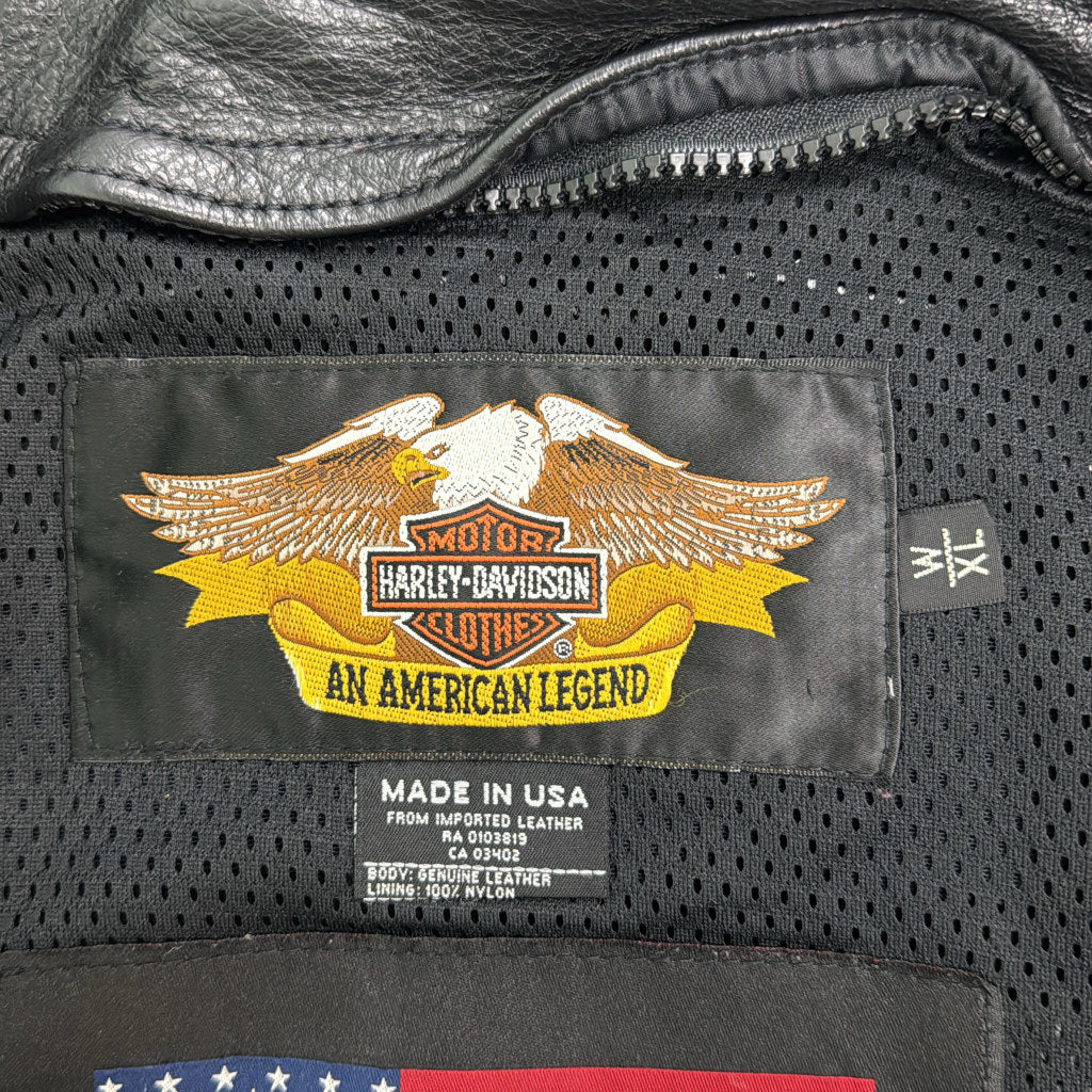 HARLEY DAVIDSON Single Riders Leather Jacket