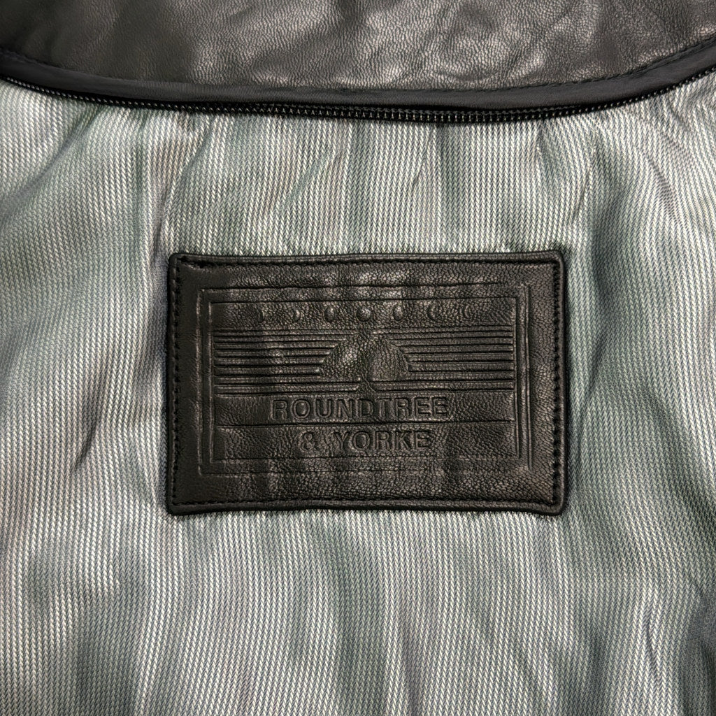 ROUNDTREE & YORKE Leather Jacket