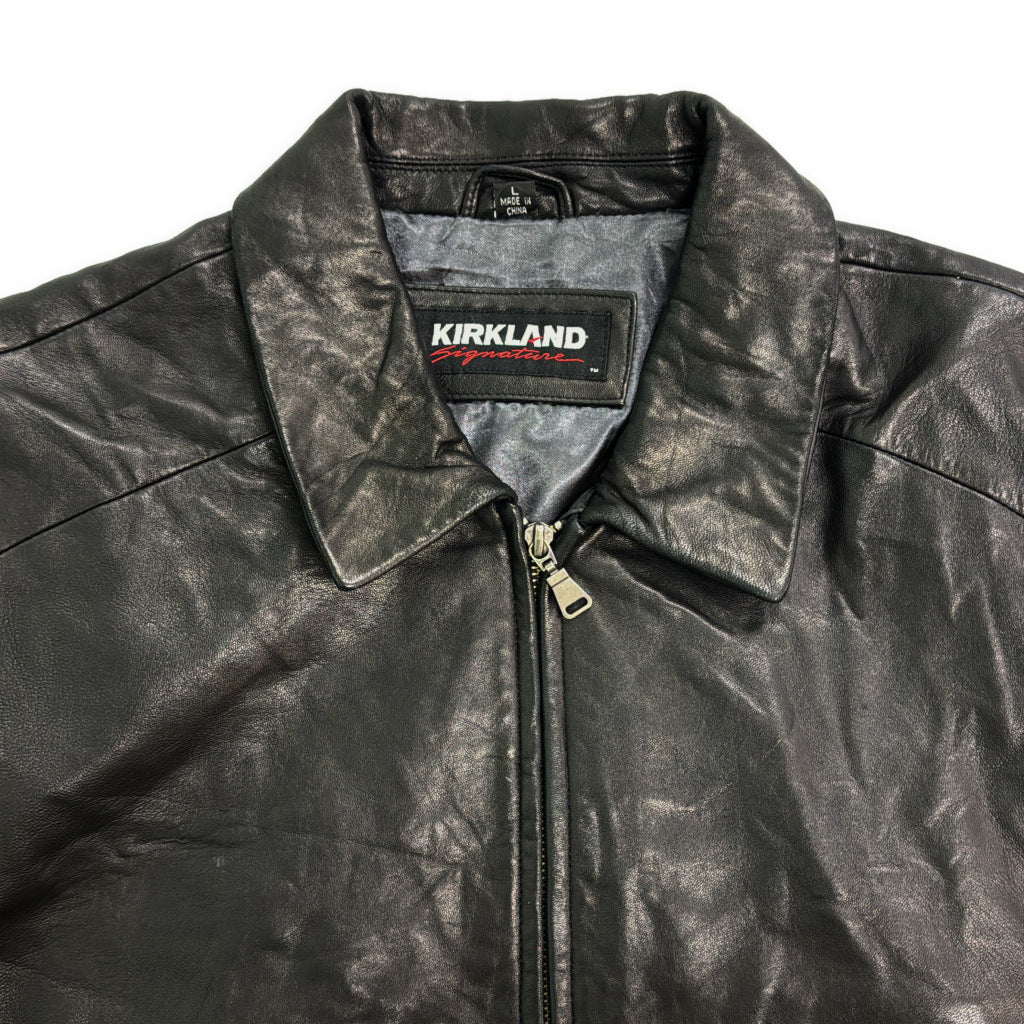 Kirkland Signature カークランドシグネチャー Leather Jacket