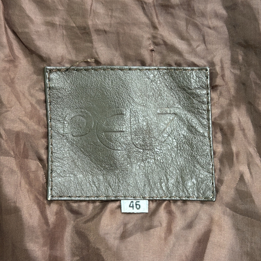 pelt Leather Jacket