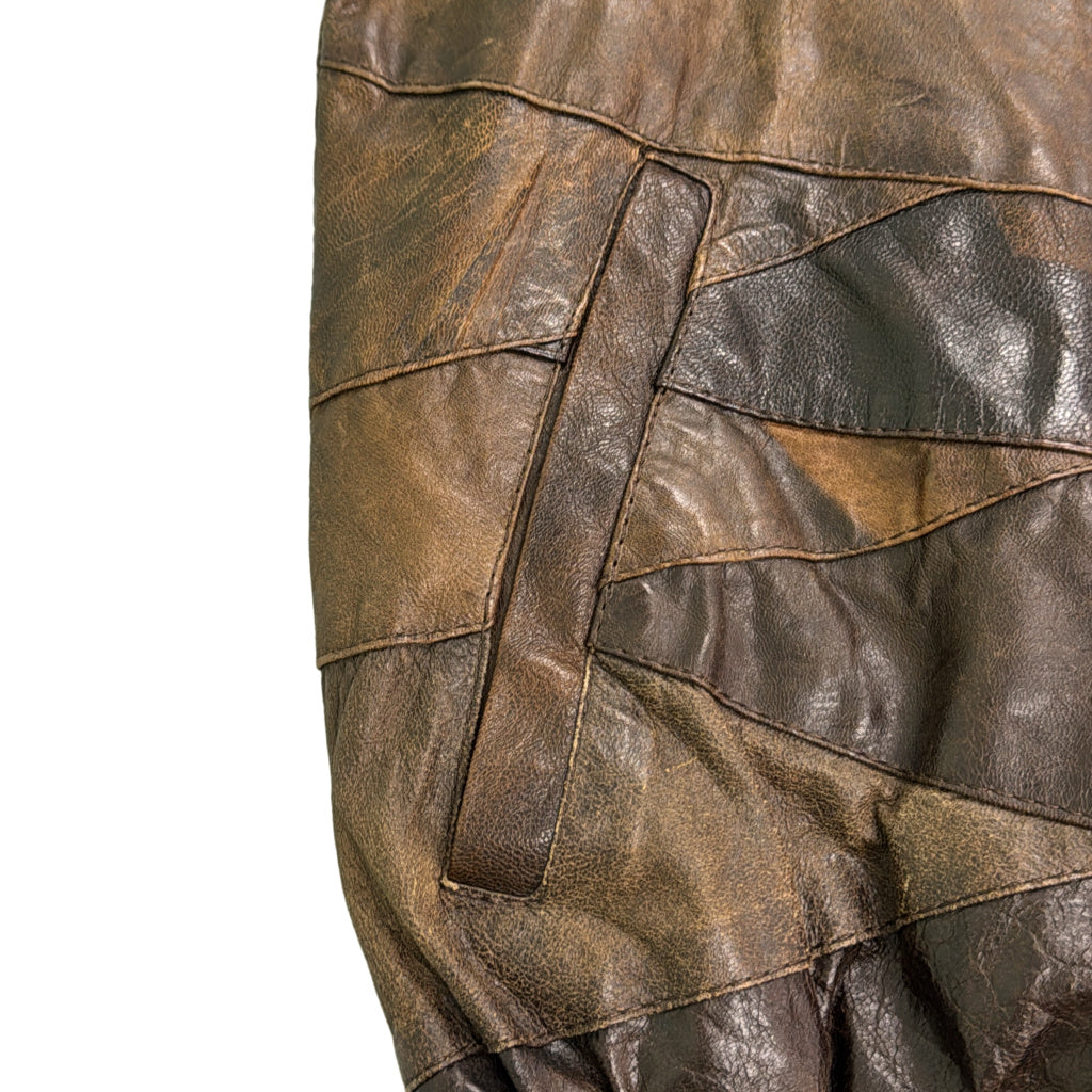 pelt Leather Jacket