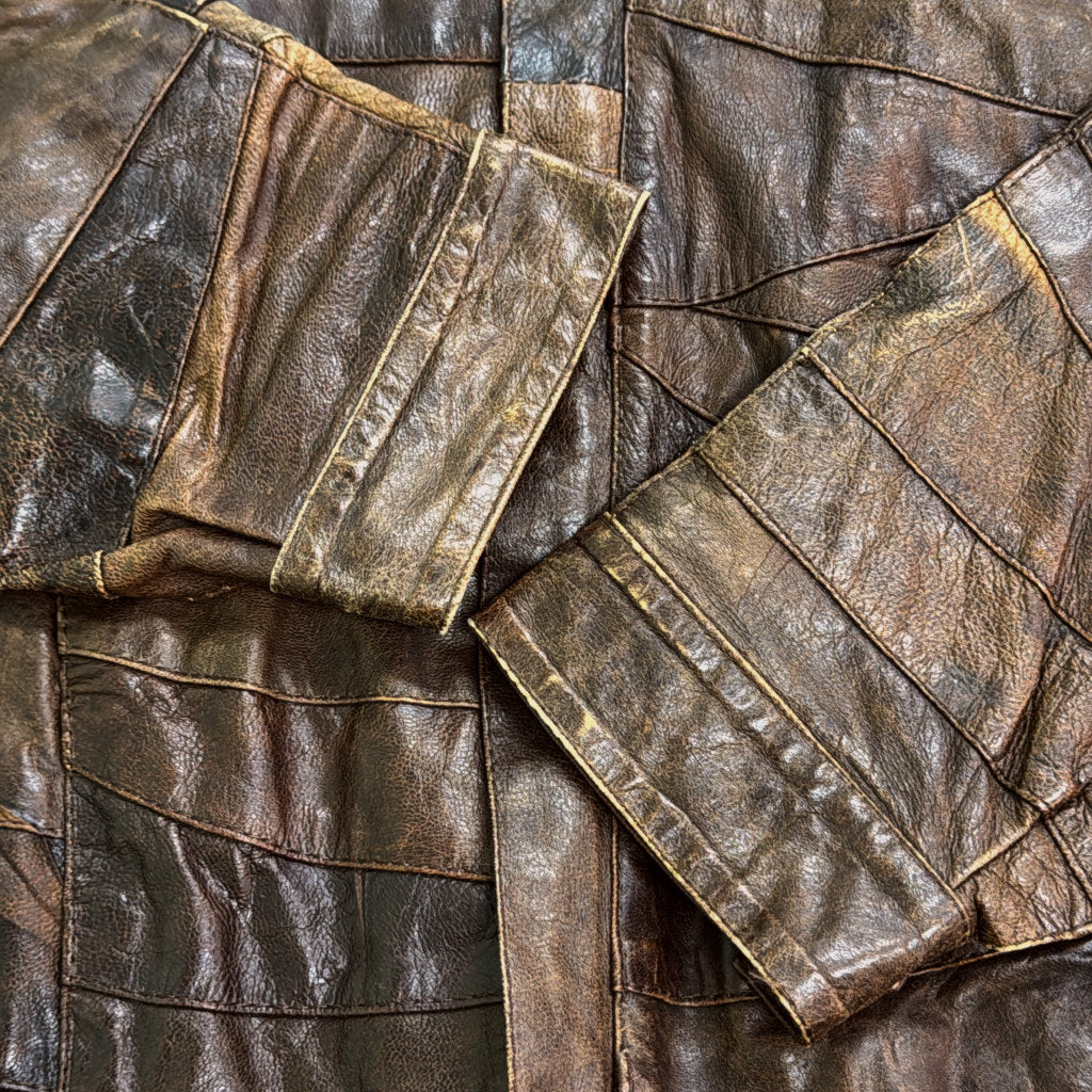 pelt Leather Jacket