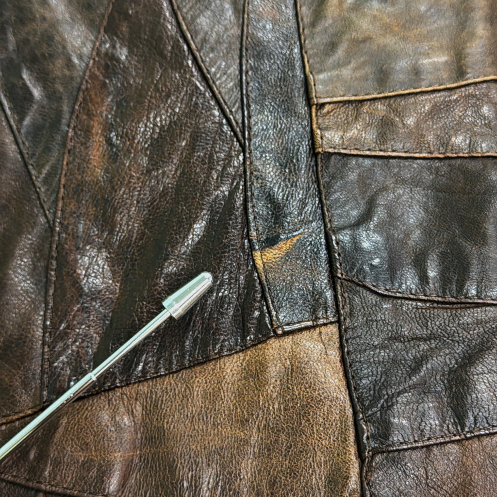 pelt Leather Jacket