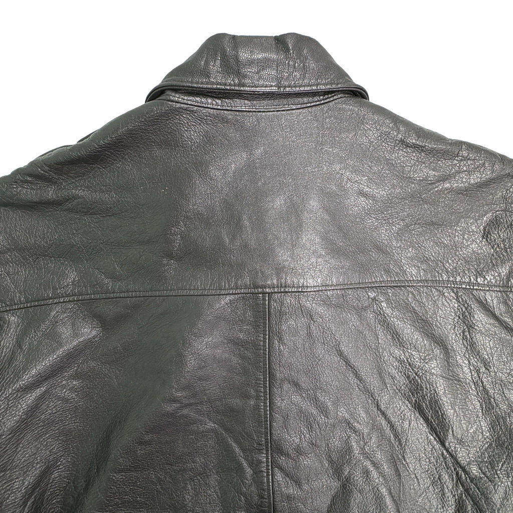 90s L.L.Bean A-2 Flight Jacket Leather Jacket