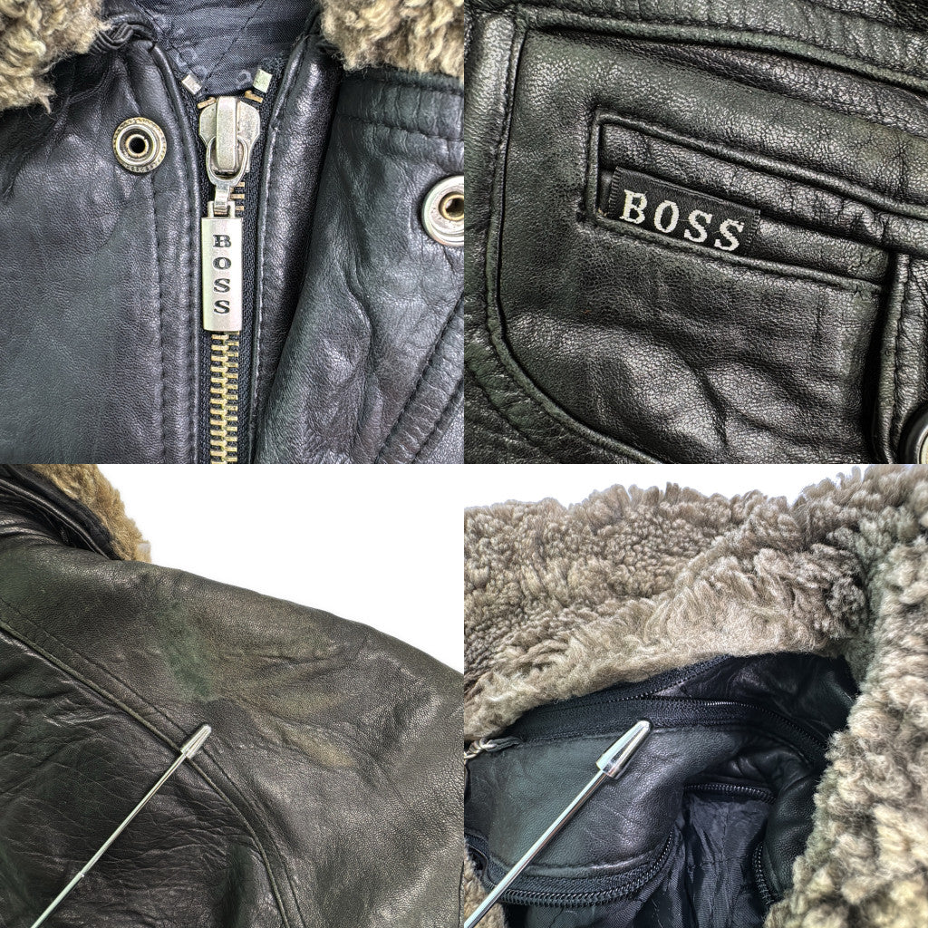 HUGO BOSS Leather Jacket