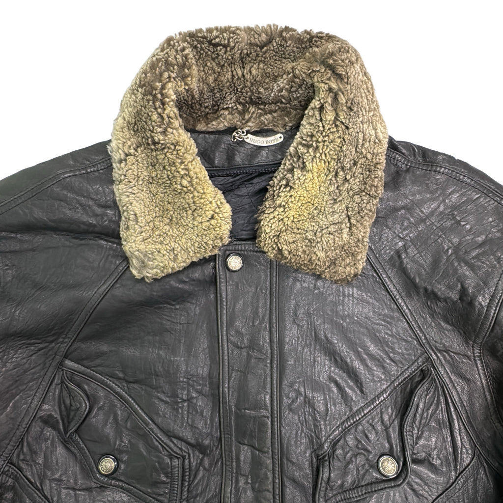 HUGO BOSS Leather Jacket