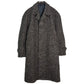 60s Alligator Balmacaan Soutien Collar Coat